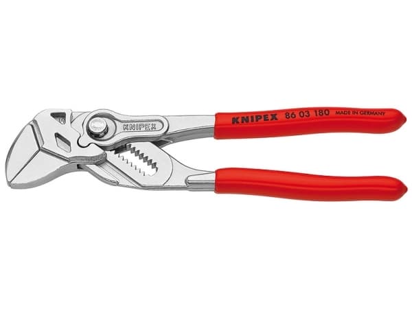KNIPEX Tangnøgler tang og skruenøglelængde 180mmMax. kapacitet tomme 1.3/8Max. kapacitet sekskant 35mm