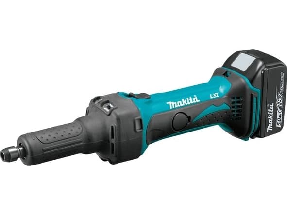 Makita DGD800RTJ - Rettsliper - flens 6 mm - 2 batterier - 18 V