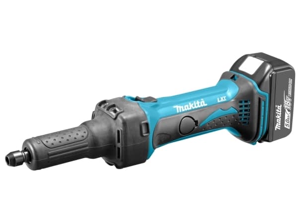 Makita DGD800RTJ - Rettsliper - flens 6 mm - 2 batterier - 18 V