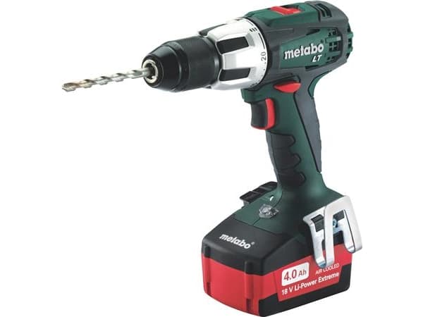 METABO Akku slagboremaskine SB 18 LT. 18V med 2 stk 4,0Ah batterier LI-ion, lader 30-36 V