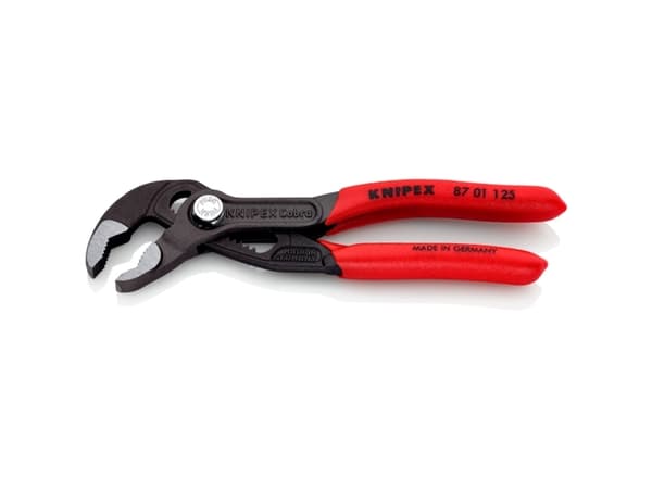 Knipex Cobra, Polygriptång, 3 cm, 2,7 cm, Stål, Plast, Röd