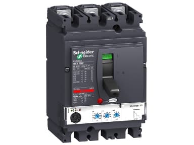 Schneider 250A power switch 3P 36 kA Compact NSX250F Micrologic 2.2 (LV431770)