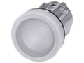 Pikkukuva 4 / 5: Siemens 3SU1051-6AA60-0AA0, 30 mm, 30 mm, 45 mm, 1 kpl, Valkoinen, Kiina