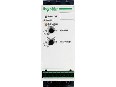 Schneider Electric Pehmokäynnistin 1/3-vaihe 110-480V 12A 1.5/2.2/5.5kW 230400V Altistart (ATS01N112FT)