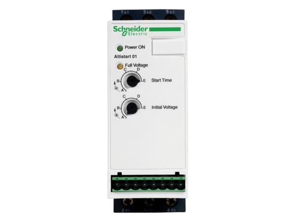 Schneider Electric ATS01N112FT, Vit, -10 - 10%, 1 s, IP20, B44.1-96/ASME A17.5 for starter connected to engine delta connection C-Tick CCC UL CSA GOS