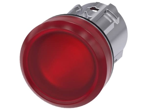 Siemens 3SU1051-6AA20-0AA0 Lysmelder flad Rød 1 stk