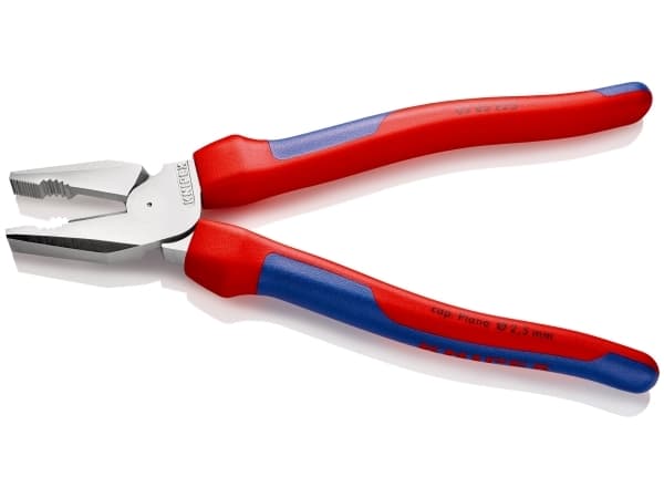 Knipex 02 05 225, Stål, Blå, Rød, 22,5 cm, 400 g