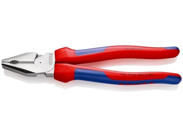 Knipex 02 05 225, Stål, Blå, Rød, 22,5 cm, 400 g