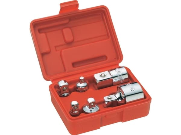 Vigor V1293 Socket Adapter Sæt Drev (skruetrækker) 1/4 (6,3 mm), 3/8 (10 mm), 1/2 (12,5 mm), 3/4 (20 mm) 1 Set