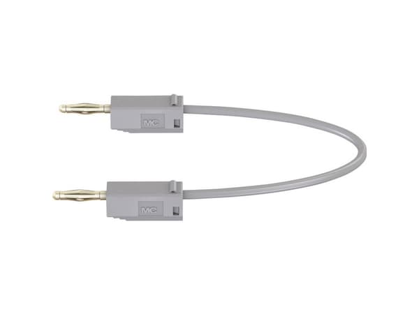 Stäubli LK205 Prøveledning Lamelstik 2 mm Lamelstik 2 mm 7.50 cm Grå 1 stk