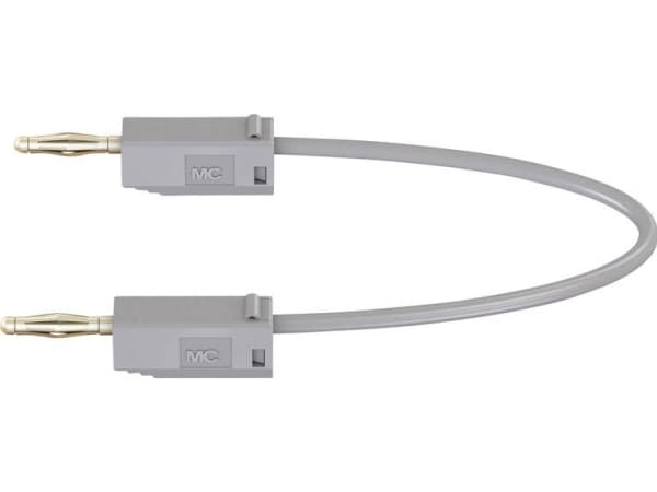 Stäubli LK205 Prøveledning Lamelstik 2 mm Lamelstik 2 mm 7.50 cm Grå 1 stk