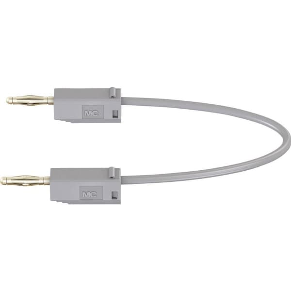 Stäubli LK205 Prøveledning Lamelstik 2 mm Lamelstik 2 mm 7.50 cm Grå 1 stk