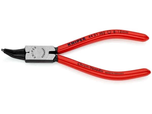 Knipex 44 31 J02, Låseringtang, Kromvanadiumstål, Plast, Rød, 140 mm, 90 g