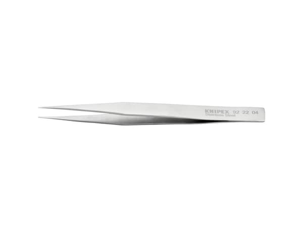Knipex KP-922204, Kromi-nikkeliteräs, Ruostumaton teräs, Suora, 1 kpl