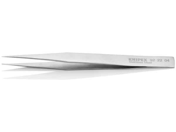Knipex KP-922204, Kromi-nikkeliteräs, Ruostumaton teräs, Suora, 1 kpl
