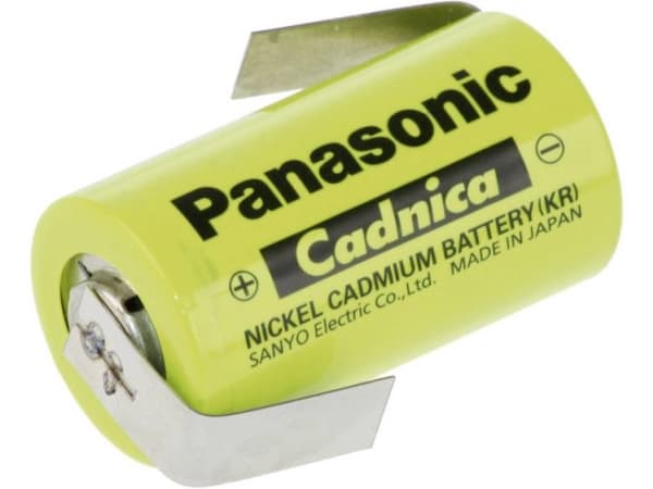 Panasonic N-1700SCR, Engangsbatteri, 1,2 V, 1 stykker, 1700 mAh, 22,9 mm, 22,9 mm