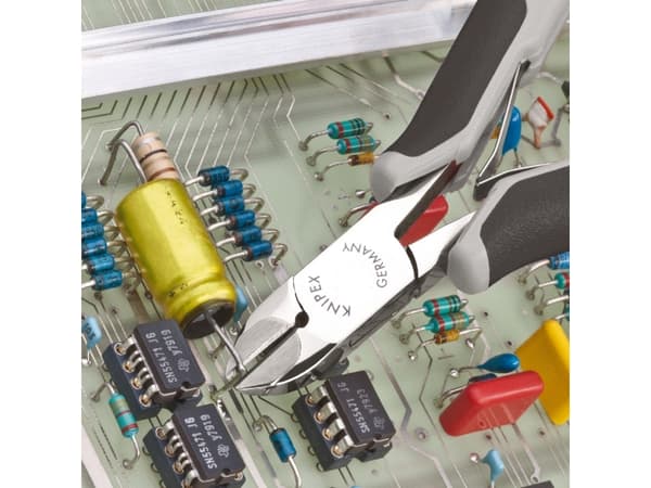Knipex 77 02 120 H ESD, Diagonal tang, 1,1 cm, 1,4 cm, 7,5 mm, 2 mm, Beskyttelse mot elektrostatisk utladning (ESD)