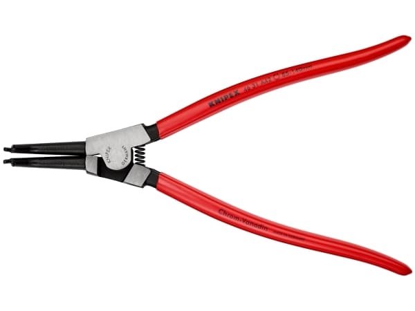Knipex 46 31 A42, Låseringtang, Stål, Plast, Rød, 310 mm, 511 g