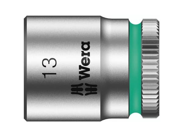 Wera 8790 HMA 05003512001 Udvendig sekskant Topnøgleindsats 13 mm 1/4 (6,3 mm)