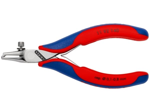 Knipex 11 92 140, Beskyttelses isolasjon, 99 g, Blå, Rød