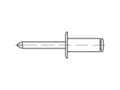Miniatyrbilde 4 av 4: TOOLCRAFT 159926 Åben blindnitte (Ø x L) 3.2 mm x 8 mm Aluminium Stål 500 stk