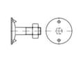 Pikkukuva 4 / 5: TOOLCRAFT 147115 Tallerkenskruer M12 60 mm Udvendig sekskant DIN 15237 Stål 100 stål 100 stk