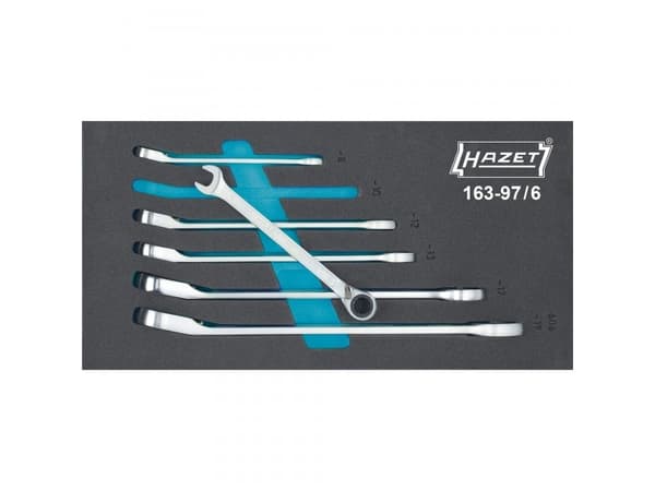 HAZET 163-97/6, Krom, Rustfrit stål, 873 g, 17,2 cm, 34,2 cm, HAZET 163-97/6, Krom, Rustfrit stål, 873 g, 17,2 cm, 34,2 cm