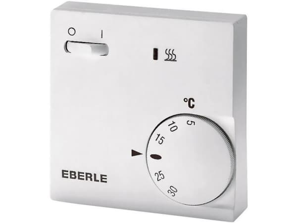 Eberle RTR-E 6202 Rumtermostat Overflademonteret Døgnur 5 til 30 °C