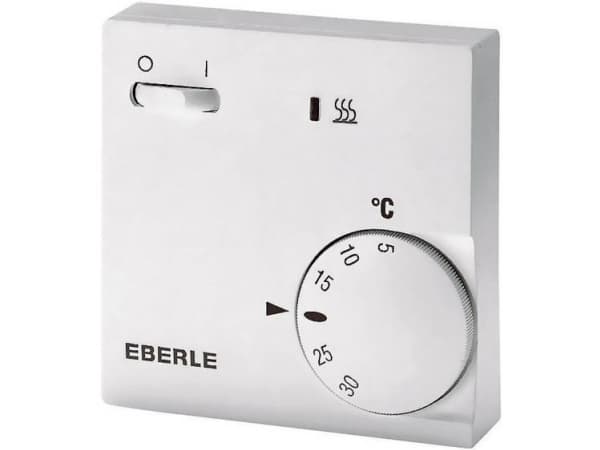 Eberle RTR-E 6202 Rumtermostat Overflademonteret Døgnur 5 til 30 °C