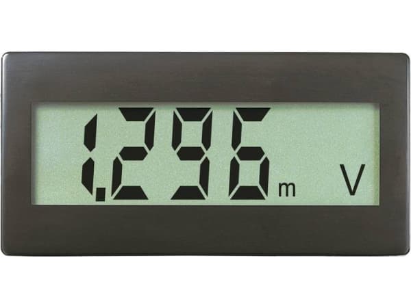 VOLTCRAFT DVM230G Digitalt måleapparat til indbygning ±199.9 mV (kan udvides efter ønske ved formontering af modstande)