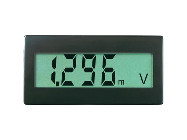 VOLTCRAFT DVM230G Digitalt måleapparat til indbygning ±199.9 mV (kan udvides efter ønske ved formontering af modstande)