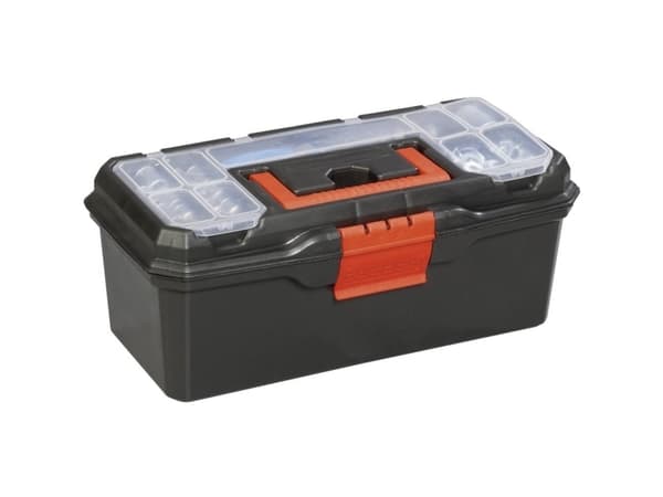 Alutec 56250 Alutec Verktygslåda utan utrustning Plast Svart