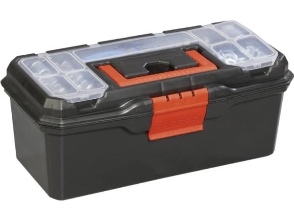 Alutec 56250 Alutec Verktygslåda utan utrustning Plast Svart