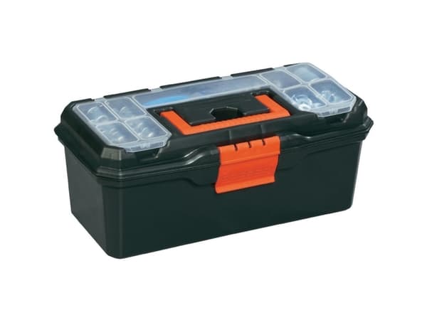 Alutec 56250 Alutec Verktygslåda utan utrustning Plast Svart