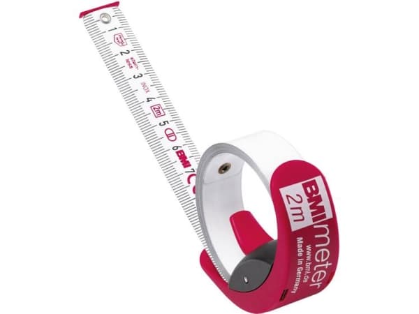 BMI eter 429241011 Målebånd 2 m Rustfrit stål