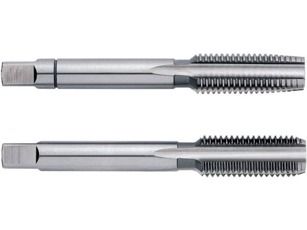 Exact 00469 Håndgevindbor-sæt 2 dele metrisk fin Mf12 1.5 mm Højreskæring DIN 2181 HSS 1 Set