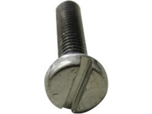 Toolcraft 104166, Skruv, Stål, M3, Runt huvud, Metallisk, 5 mm