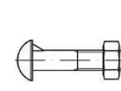TOOLCRAFT 111769 Sexkantsskruvar M16 40 mm Utvändig sexkant DIN 607 Stål 50 st