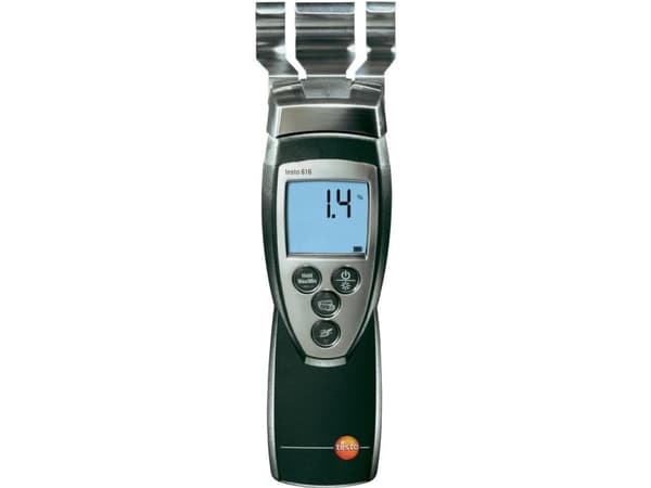testo 616 Materialefugtighedsmåler; Måleområde bygningsfugt (område) 0 til 20 % vol Måleområde træ fugt (område) 0 til 50 % vol