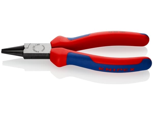 Knipex 22 02 160, Nesetang, Kromvanadiumstål, Plast, Blå, Rød, 160 mm, 170 g