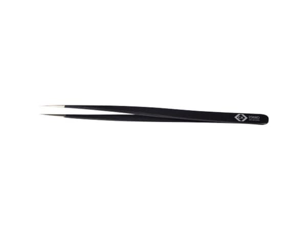 C.K T2368D ESD Pincet SS SA-ESD Spids, smal, ekstra fin 140 mm