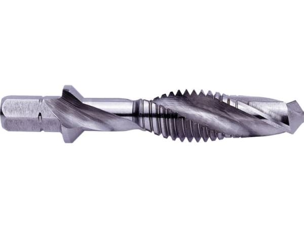 Exact M3, 0.5 mm, D 2.5 mm, L 36 mm, Borr, Högerrotation, 2,5 mm, 3,6 cm, Snabbstål (HSS), Hexskaft