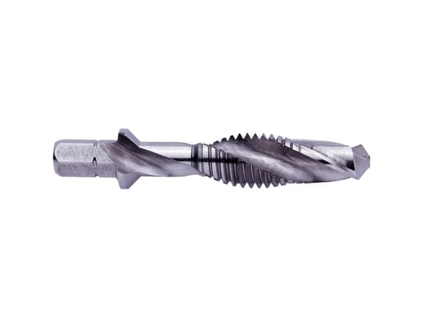 Exact M3, 0.5 mm, D 2.5 mm, L 36 mm, Borr, Högerrotation, 2,5 mm, 3,6 cm, Snabbstål (HSS), Hexskaft