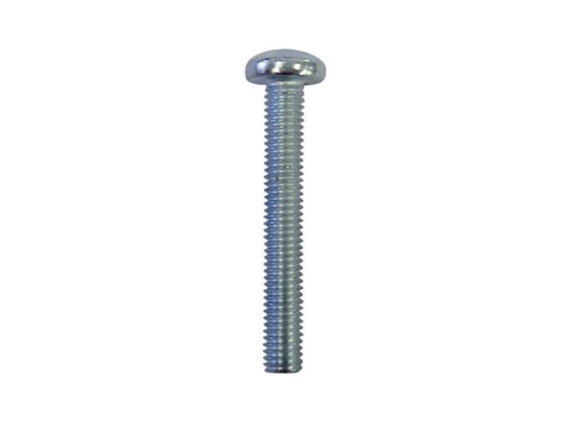 Toolcraft 145901, Skruv, Galvaniserat stål, Metall, Allmän användning, M3, Helt gängad