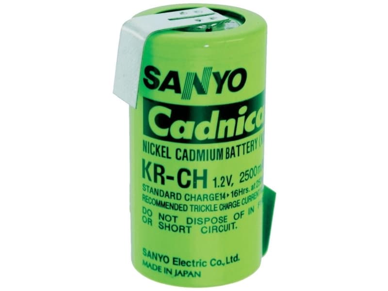 Panasonic C ZLF Special-batteri R14 (C) Z-loddefane, Tåler høj temperatur NiCd 1.2 V 2500 mAh