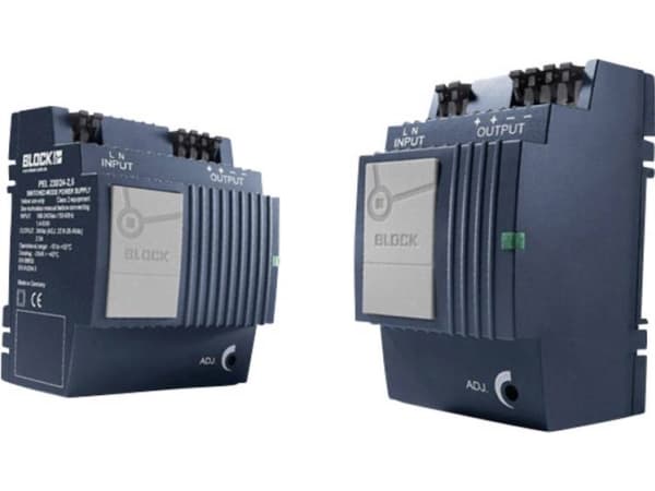 Block PEL 230/18-2,5 Strømforsyning til DIN-skinne (DIN-rail) 18 V/DC 2.5 A 45 W Antal udgange:1 x Indhold 1 stk