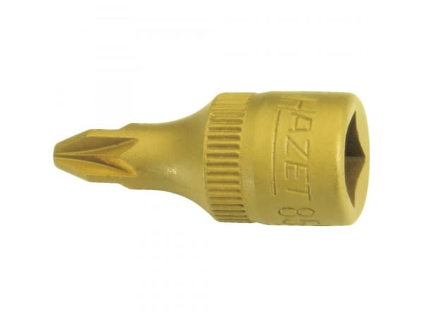 HAZET 8507-PZ3, Stikkontakt, 1/4", Metrisk, 1 hoder, PZ3, 1,2 cm