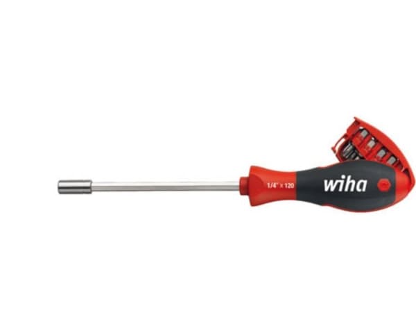 Wiha 3809 01-02 32902 Magasinbitshållare, magnetisk, 1/4
