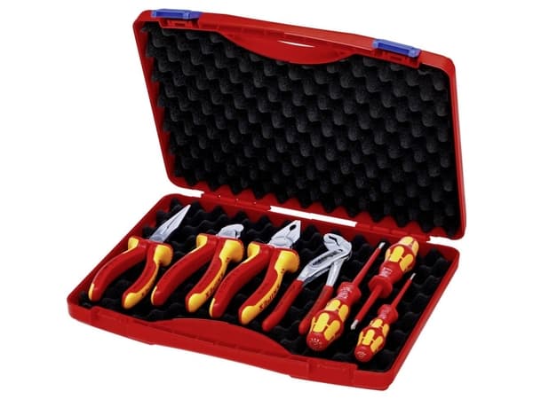 Knipex 00 21 15 Verktygssats VDE I fodral - 7 delar
