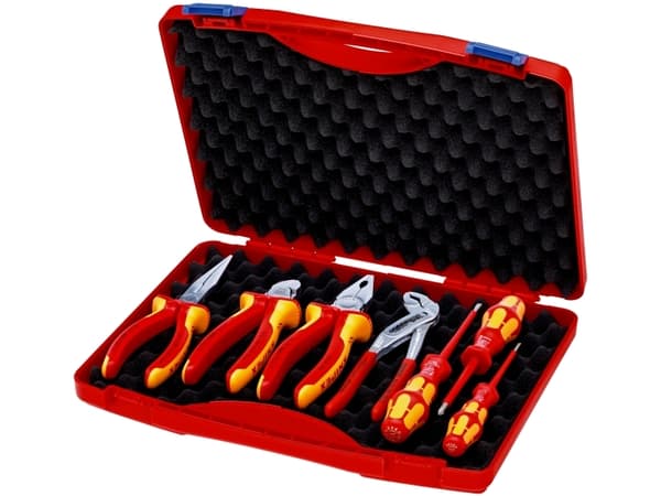 Knipex 00 21 15 Verktygssats VDE I fodral - 7 delar